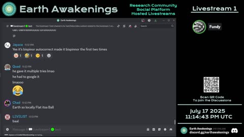 Earth Awakenings - Livestream 1 - #3298 - Live on Rumble/Youtube/X-Twitter/Twitch