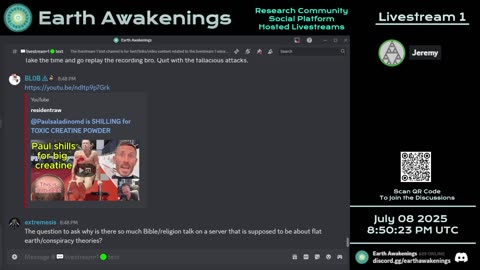Earth Awakenings - Livestream 1 - #3281 - Live on Rumble/Youtube/X-Twitter/Twitch