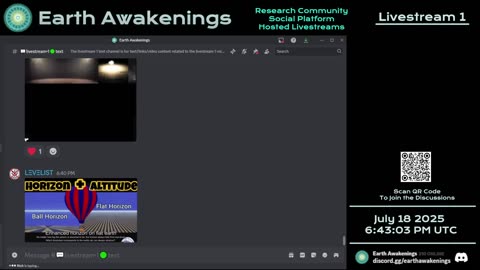 Earth Awakenings - Livestream 1 - #3302 - Live on Rumble/Youtube/X-Twitter/Twitch
