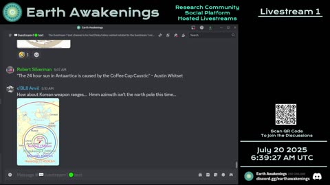 Earth Awakenings - Livestream 1 - #3302 - Live on Rumble/Youtube/X-Twitter/Twitch
