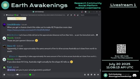 Earth Awakenings - Livestream 1 - #3306 - Live on Rumble/Youtube/X-Twitter/Twitch