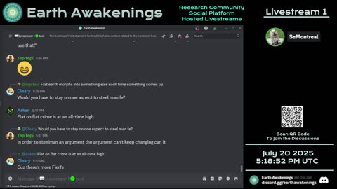 Earth Awakenings - Livestream 1 - #3306 - Live on Rumble/Youtube/X-Twitter/Twitch