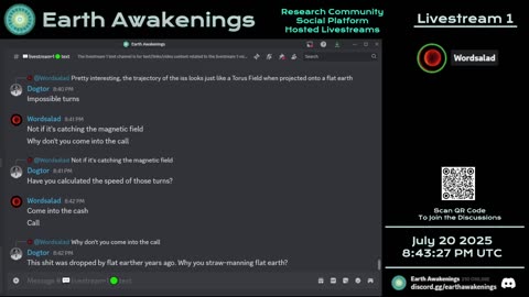 Earth Awakenings - Livestream 1 - #3306 - Live on Rumble/Youtube/X-Twitter/Twitch