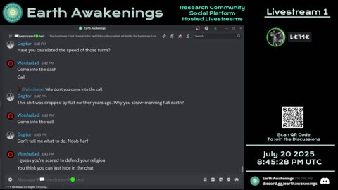 Earth Awakenings - Livestream 1 - #3306 - Live on Rumble/Youtube/X-Twitter/Twitch