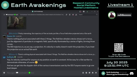 Earth Awakenings - Livestream 1 - #3306 - Live on Rumble/Youtube/X-Twitter/Twitch