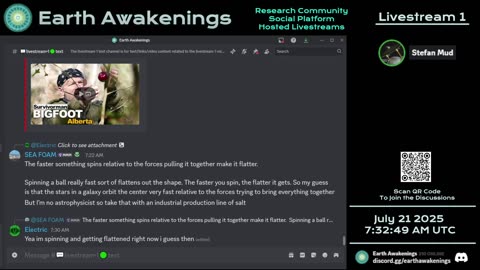 Earth Awakenings - Livestream 1 - #3307 - Live on Rumble/Youtube/X-Twitter/Twitch