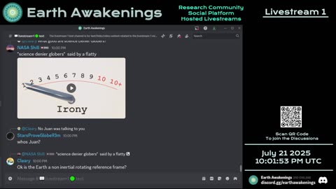 Earth Awakenings - Livestream 1 - #3308 - Live on Rumble/Youtube/X-Twitter/Twitch