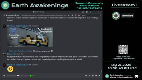 Earth Awakenings - Livestream 1 - #3308 - Live on Rumble/Youtube/X-Twitter/Twitch