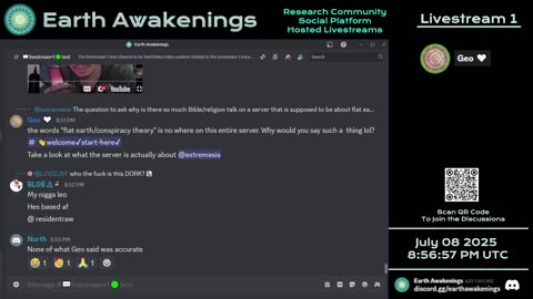 Earth Awakenings - Livestream 1 - #3281 - Live on Rumble/Youtube/X-Twitter/Twitch