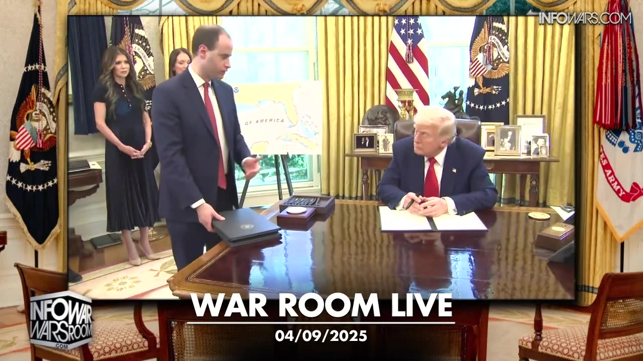 WAR ROOM [FULL] with Owen Shroyer - Wednesday 4/9/25