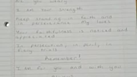 A message from the Bridegroom 6-9-2025