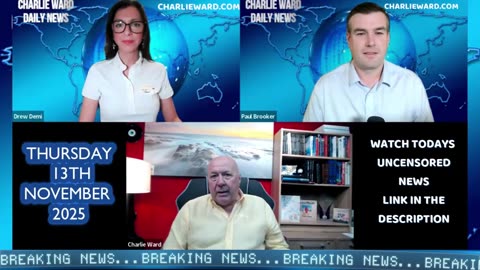 Charlie Ward: Breaking News 11/14/25 - EBS, 10 Days of Darkness Imminent!