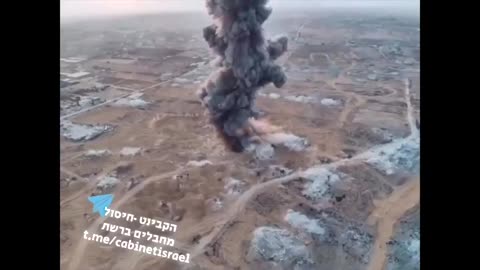 Video Israel dropped a Thermobaric bomb in Gaza