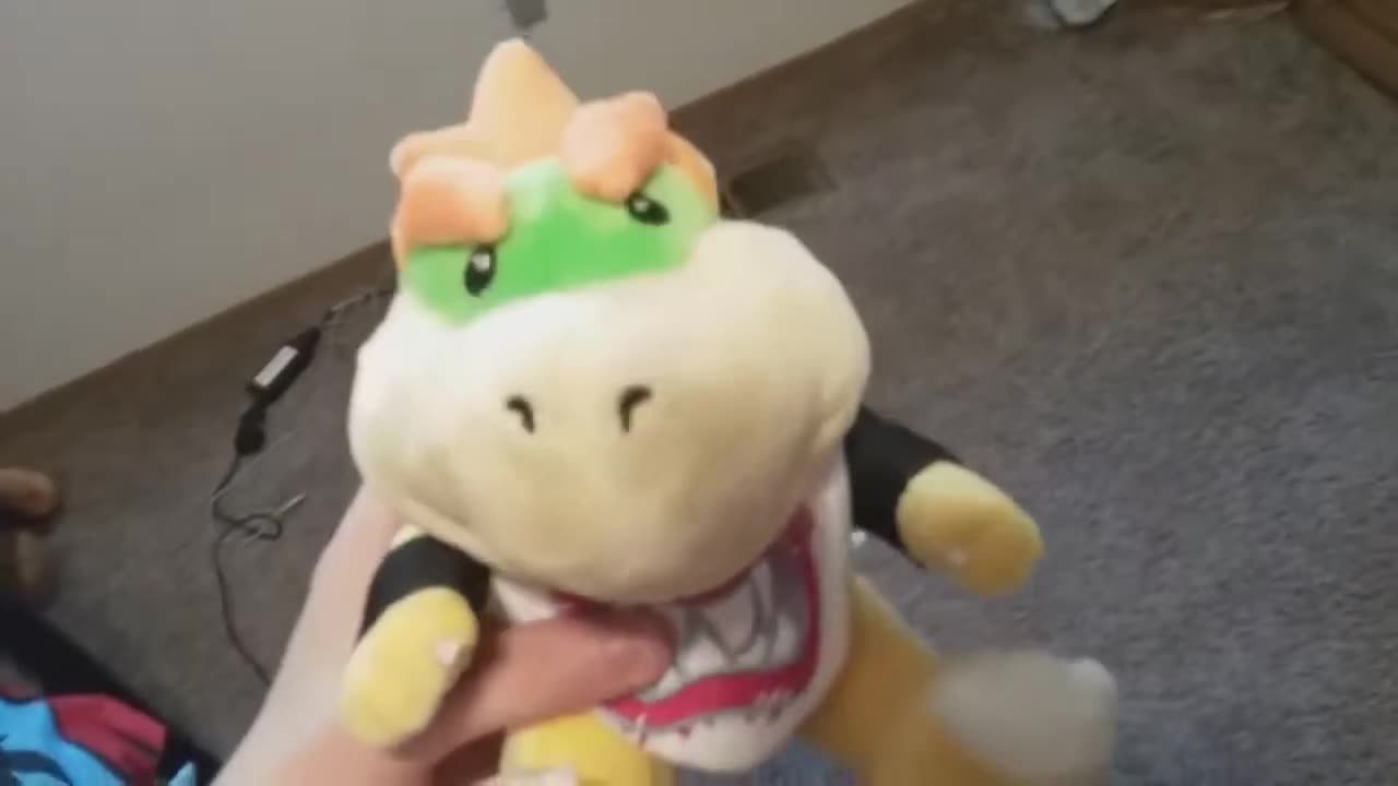 BOWSER JR PLUSH REVIEW