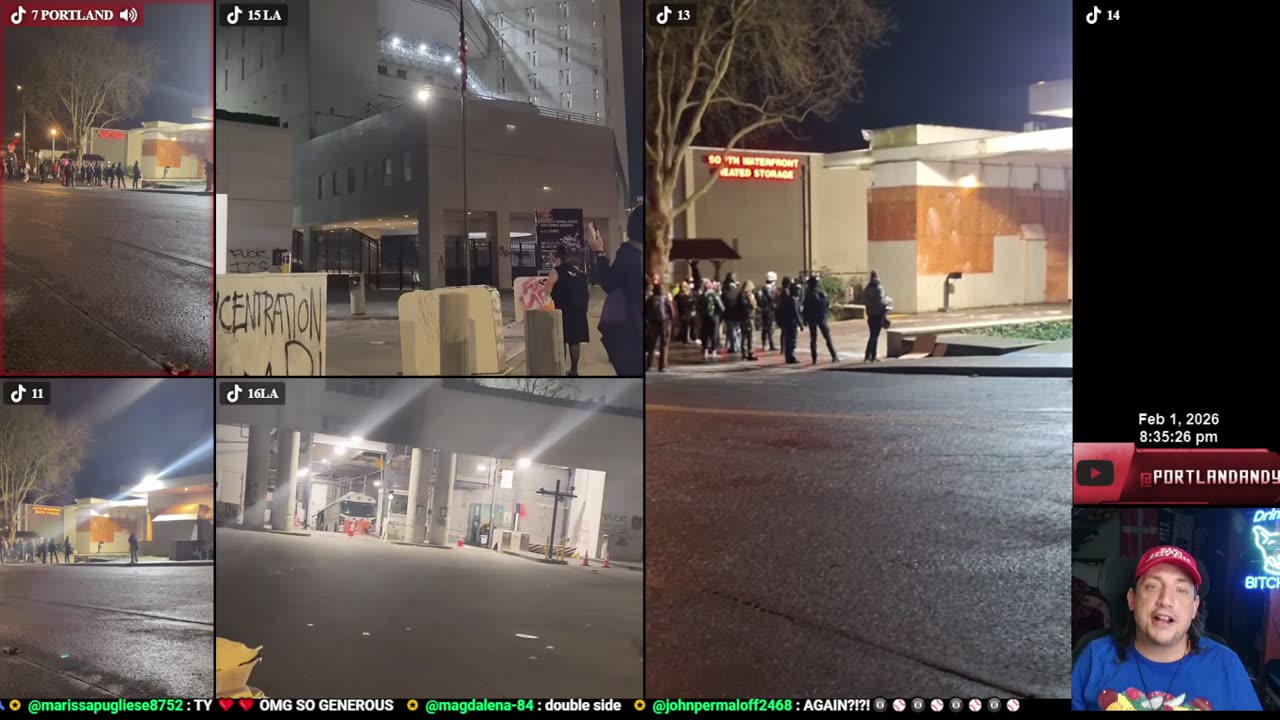 HAPPENING NOW: ICE Protests Minneapolis Portland Los Angeles (Multistream)