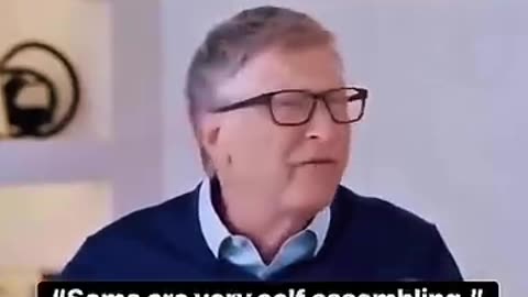 LO STESSO BILL GATES TE LO DICE QUELLO CHE I COVIDIOTI NEGANO, LE MASSE RIFIUTANO LA REALTÀ