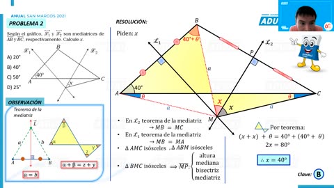 ANUAL ADUNI 2021 | Semana 08 | Geometría