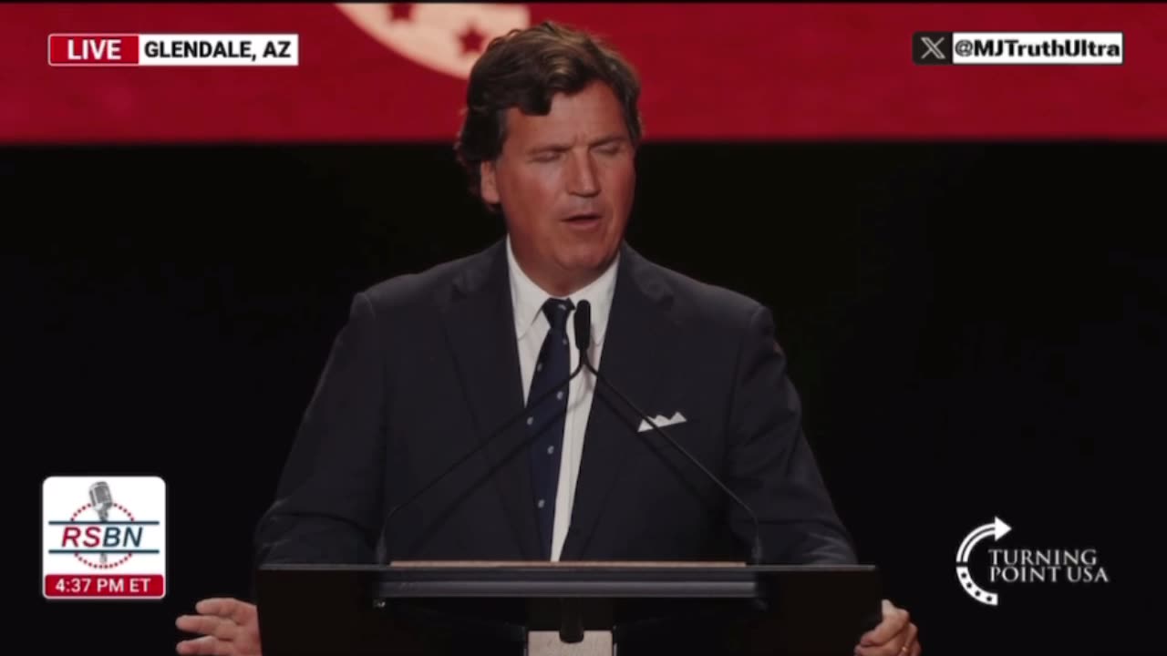 Tucker Carlson Full Speech - Charlie Kirk Memorial