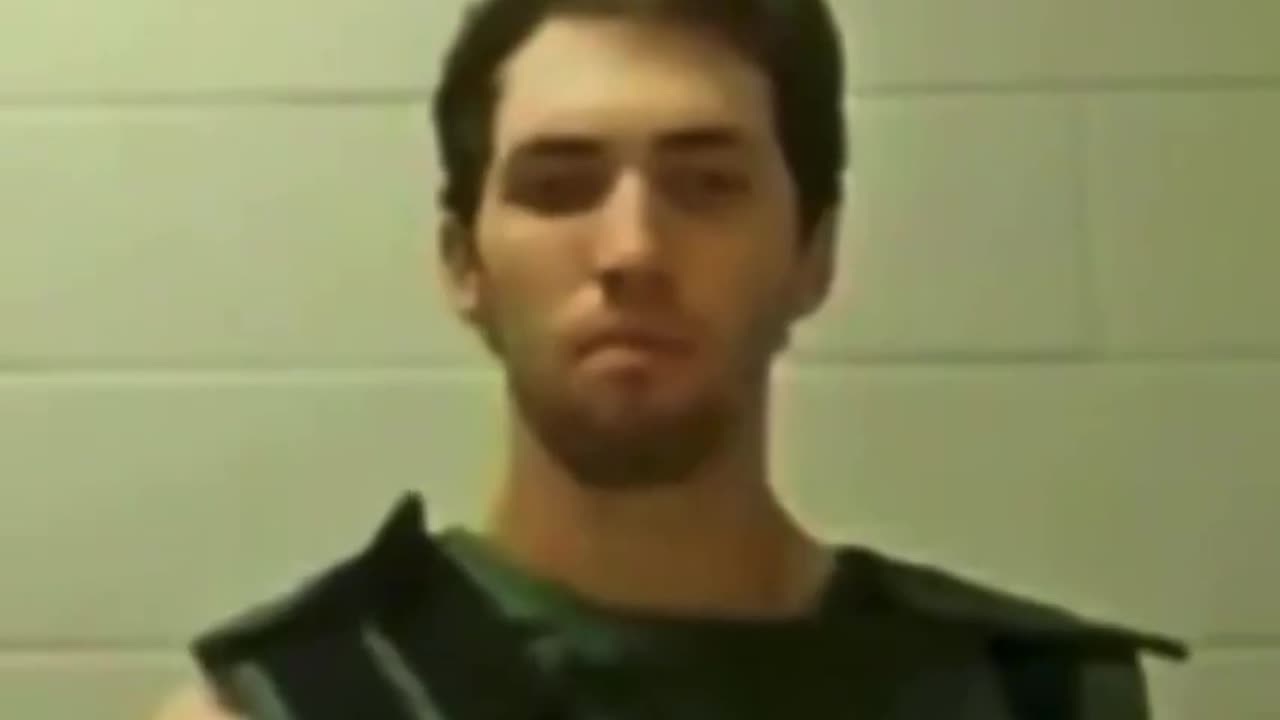 Tyler Robinson makes a small approval gesture when they told him about the death penalty