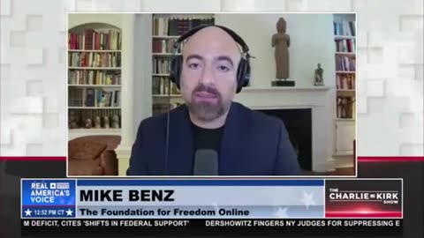Mike Benz spills the t with Charlie Kirk this is what Epstein's all about!