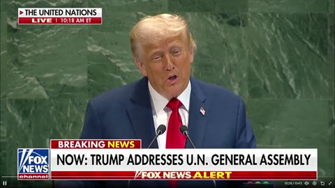 🔥Một trong những câu nói HUYỀN THOẠI nhất trong bài phát biểu của Tổng thống Trump tại Liên Hợp Quốc