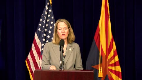 Arizona AG Kris Mayes Press Conference. Q&A Followed up.
