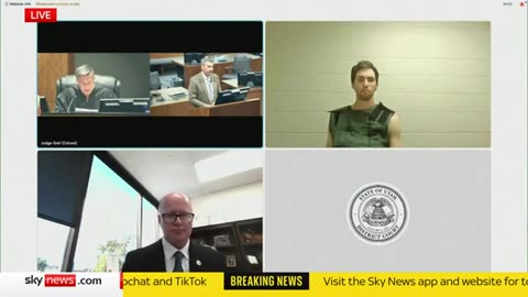 Tyler Robinson appears in court charged with the murder of Charlie Kirk