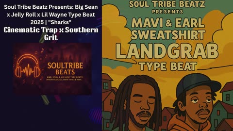 MAVI x Earl Sweatshirt Type Beat 2025 | “Landgrab” 🧠 Soulful Underground Boom Bap | Soul Tribe Beatz