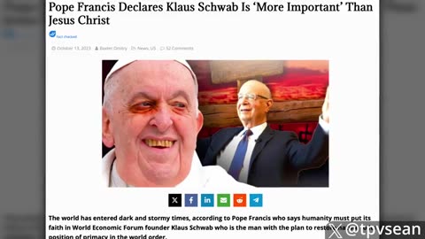 Pope Francis' Deathbed Sermon Urges Christians to 'Pray to Lucifer For Real Enlightenment'