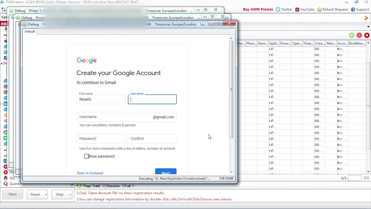 Mass YouTube Account Creation with PVA Creator | 2025 Updated Tutorial