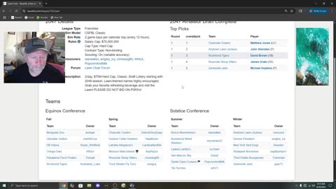 Game 2's 2047 LCL Division Series (All Teams)