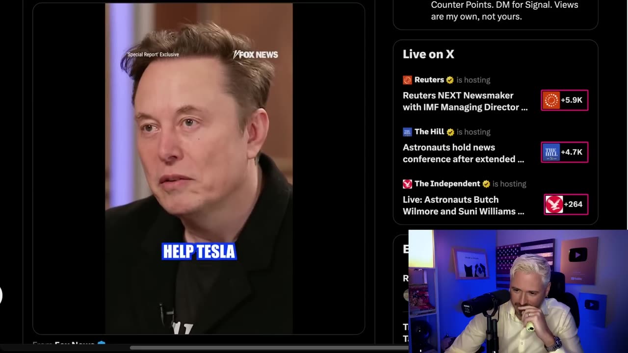 ‘HE’S A JERK!’: Elon Musk NEARLY CRIES Over Tim Walz! _ The Kyle Kulinski Show