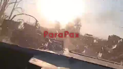 Russian Soldier Running the Gauntlet