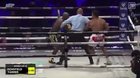 Floyd SCHOFIELD JUST PUT THE FIGHT ON AND TURNED TEVIN FARMER'S TV OFF IN ONE ROUND! #PaulChavezJr