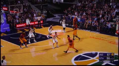 NBA2K: Indiana Pacers vs Utah Jazz (Dunks-Buzzer Beater)
