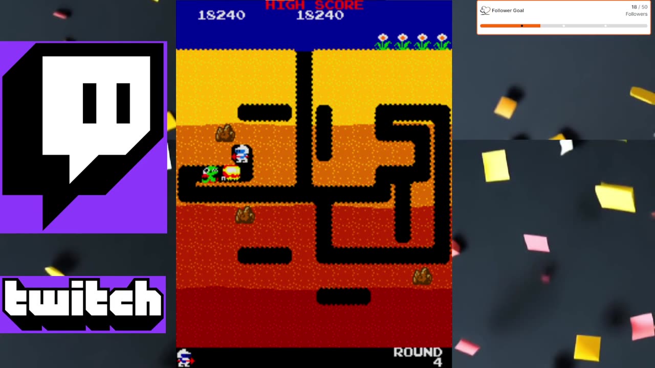 Nice Trap - Dig Dug #jtomally9681 #digdug #arcade