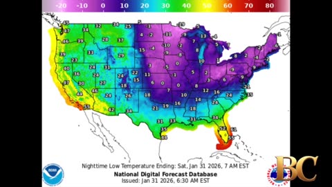 National Weather Forecast (January 31, 2026)