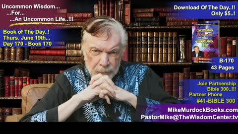 Re-Air: Uncommon Wisdom For An Uncommon Life..!!!