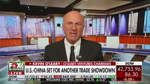 When Trump's tariffs on China take effect, O'Leary says there will be "riots in the streets."
