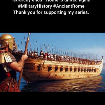 Rome Civil War 324 AD Battle of Chrysopolis #AncientRome