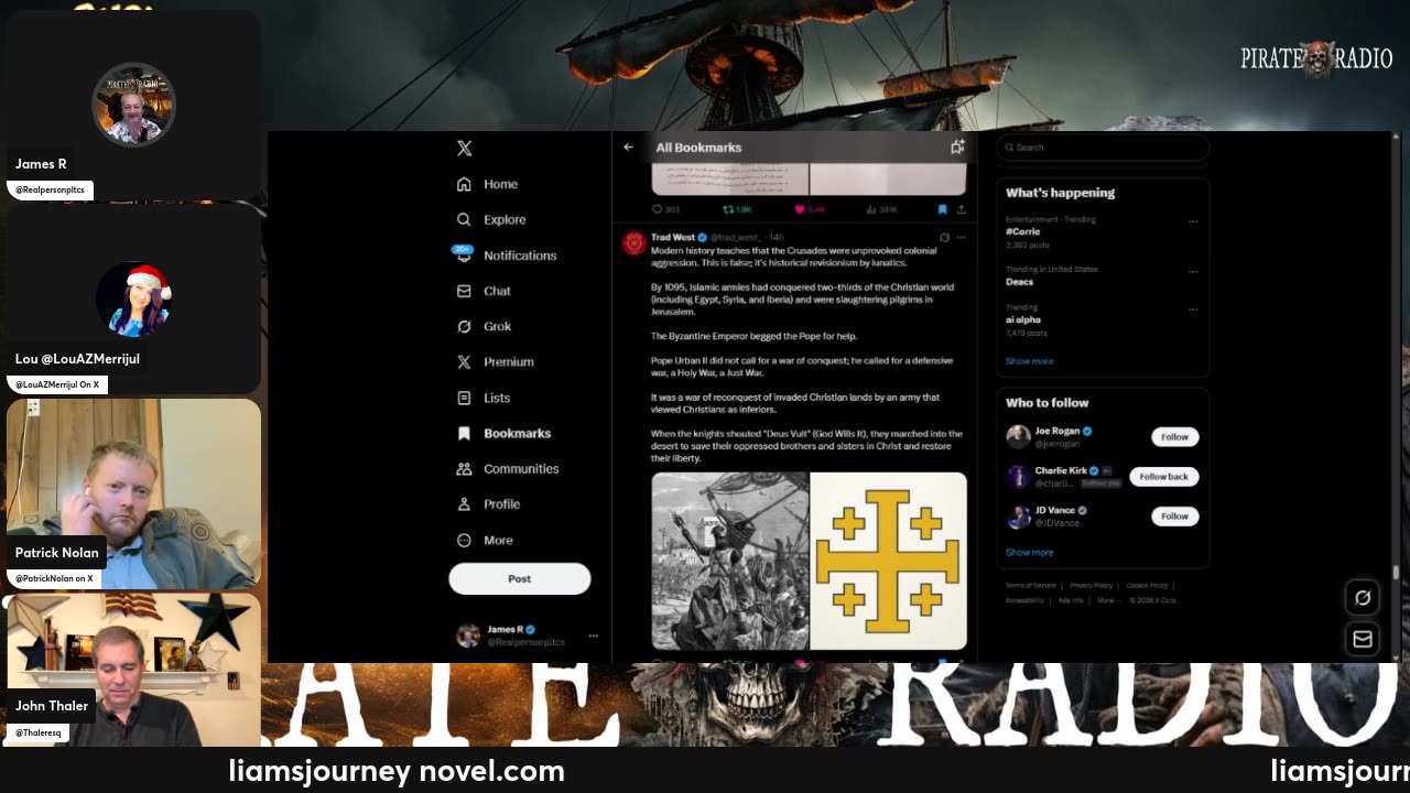 Happy Blessed New Year-Pirate Radio First show 2026 https://themckinleyproject.org/liams-journey/