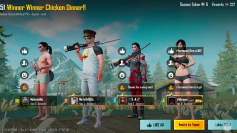 BGMI Livik Classic Match with Random Teammates