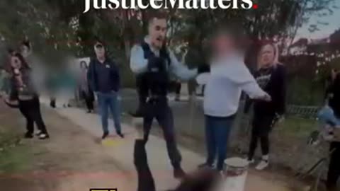 Why did NSW Cop slam woman to ground？