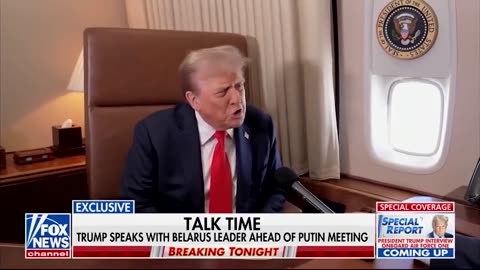 POTUS describes his call with Belarusian President Lukashenko