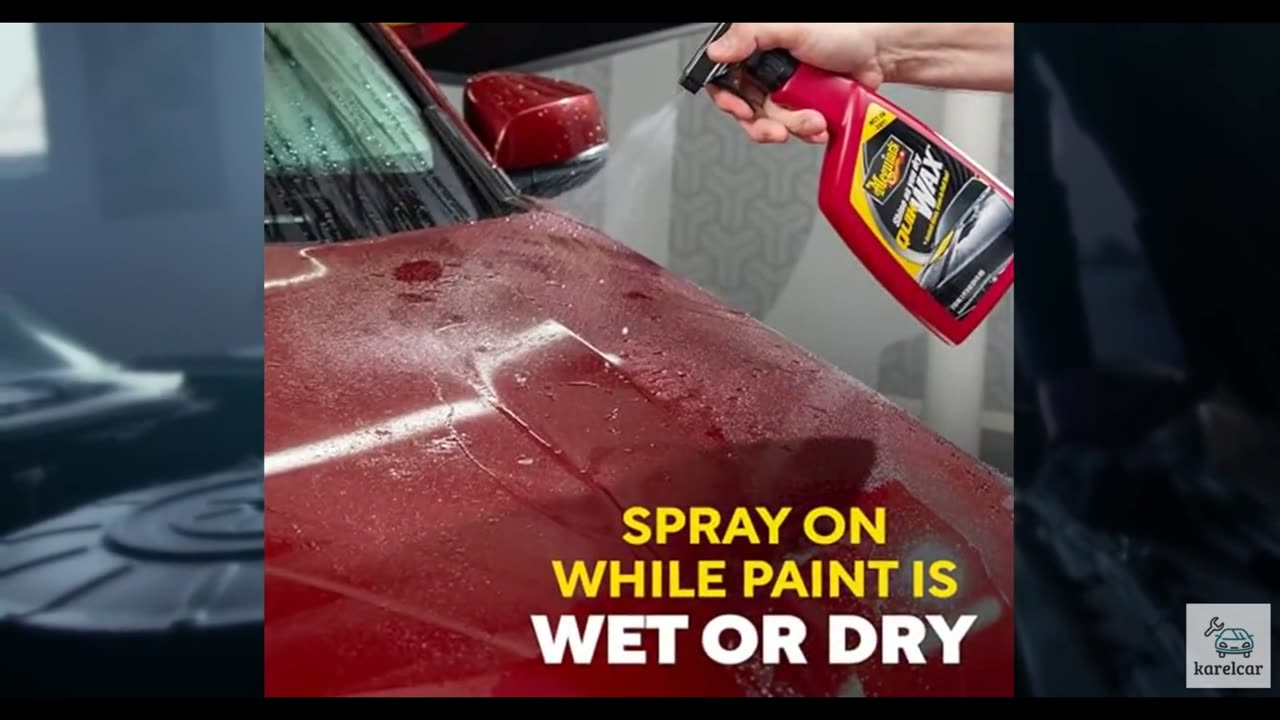 Meguiar's A1624 Quik Wax - Easy-to-Use Spray Wax for Gloss, Shine & Protection