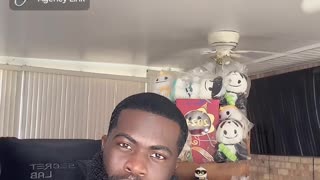 Velvet back at Citizen house, looks like he had court