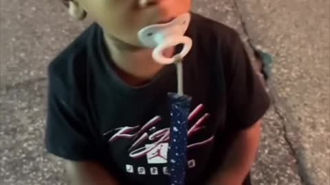 She had to arrest her little nephew