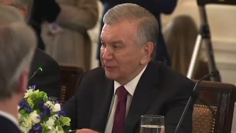 BREAKING 🚨 President of Uzbekistan stuns the World telling Trump hes the President of the World