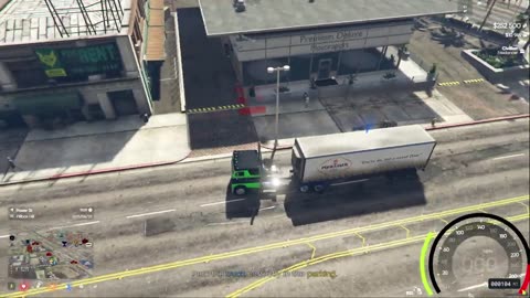 chilling and truckin.