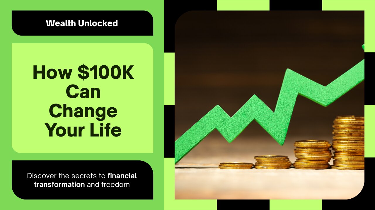 💰 From $100K to Financial Freedom 🏝 | How Money Changes Your Life